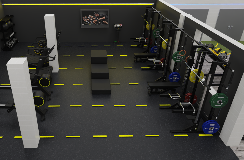 New Gym at John Charles